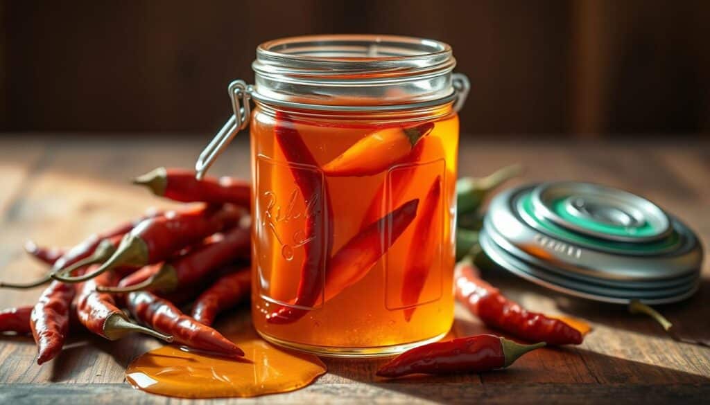 chili infused honey