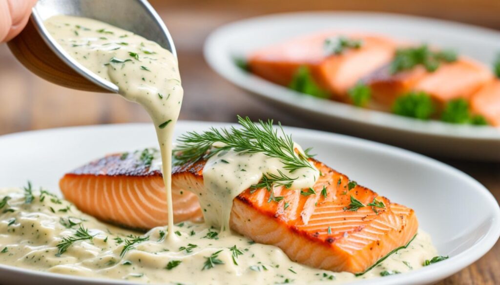 creamy salmon sauces