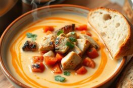 smoky chicken tomato bisque recipe