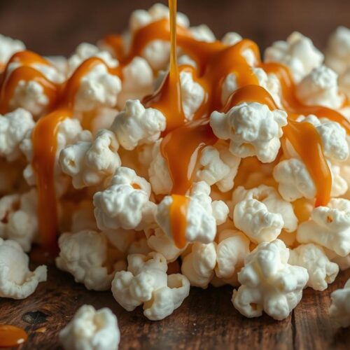 3 ingredient caramel popcorn