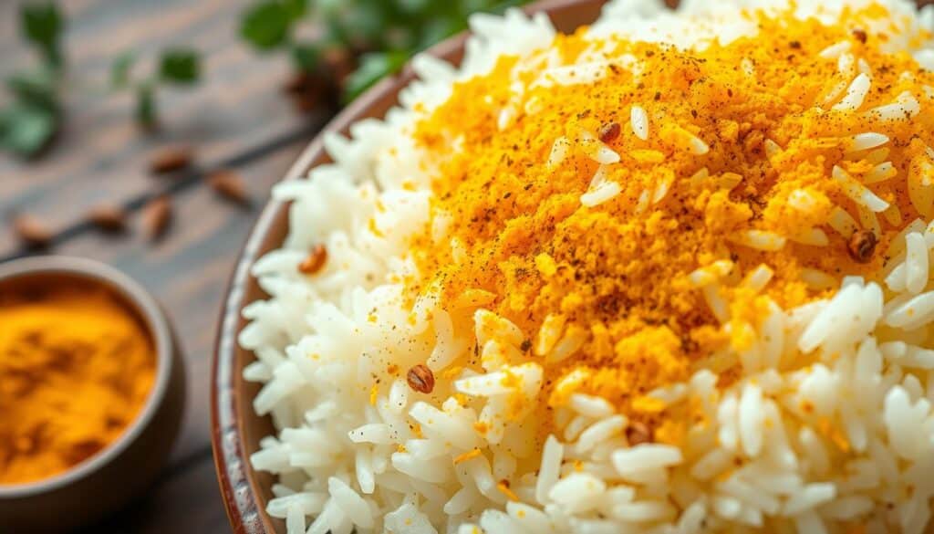 Basmati Rice and Aromatic Spices