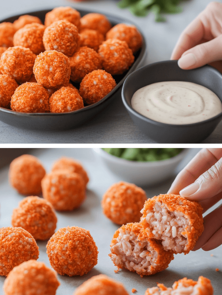 Fry Hot Cheeto Boudin Balls