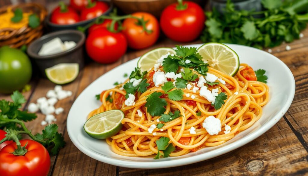 Garnishing Fideo