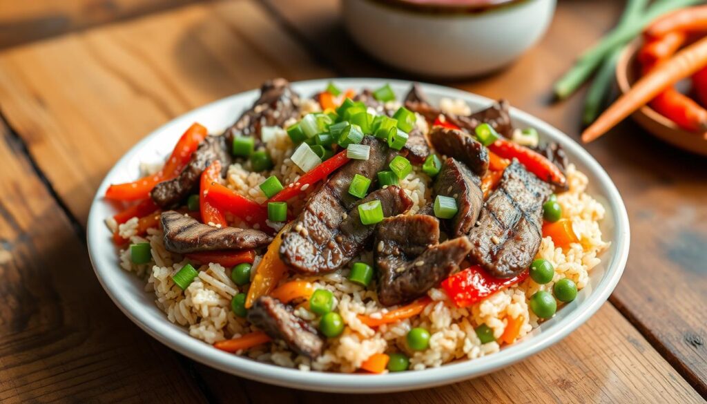 Gluten-Free Steak Fried Rice