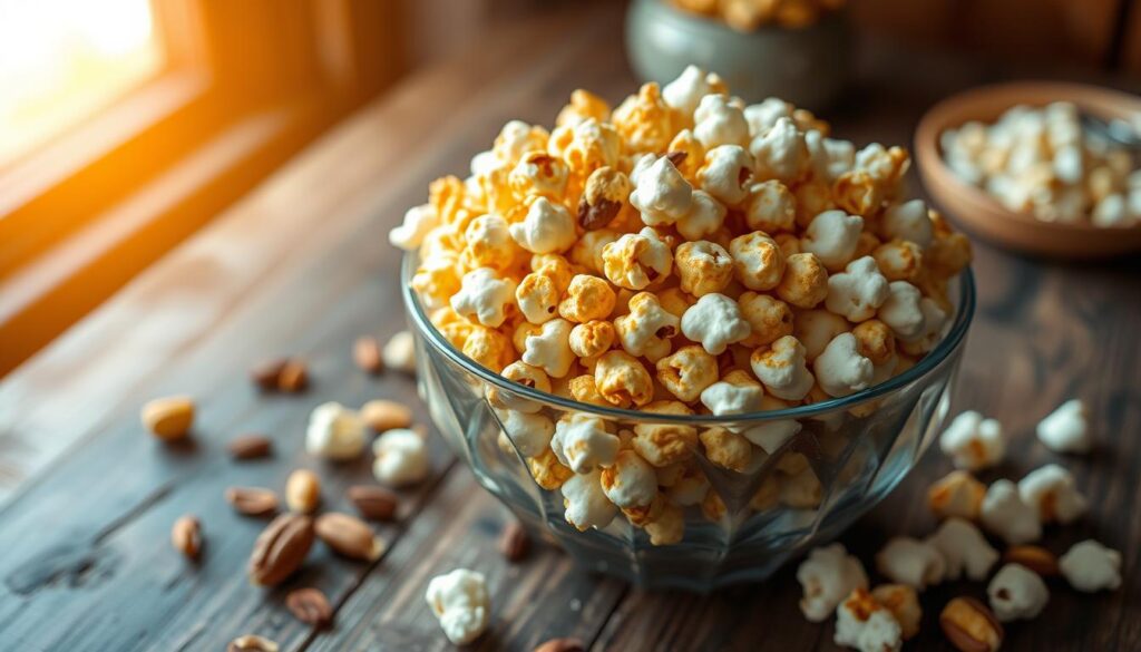 Healthy Caramel Popcorn