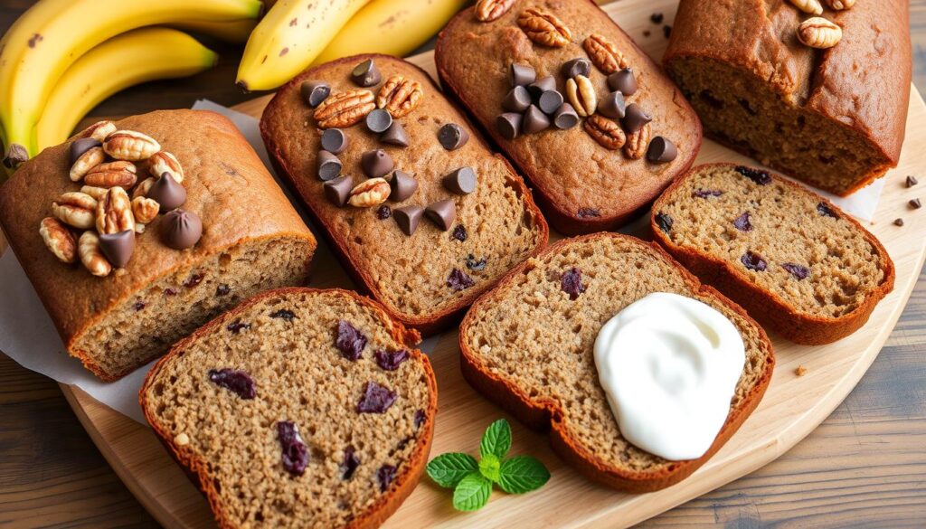 Moist Banana Bread Varieties