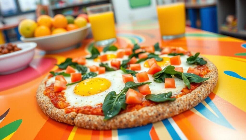 Nutritious Morning Pizza Options for Education Facilities