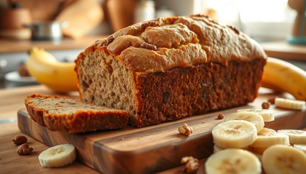 Perfectly baked moist banana bread