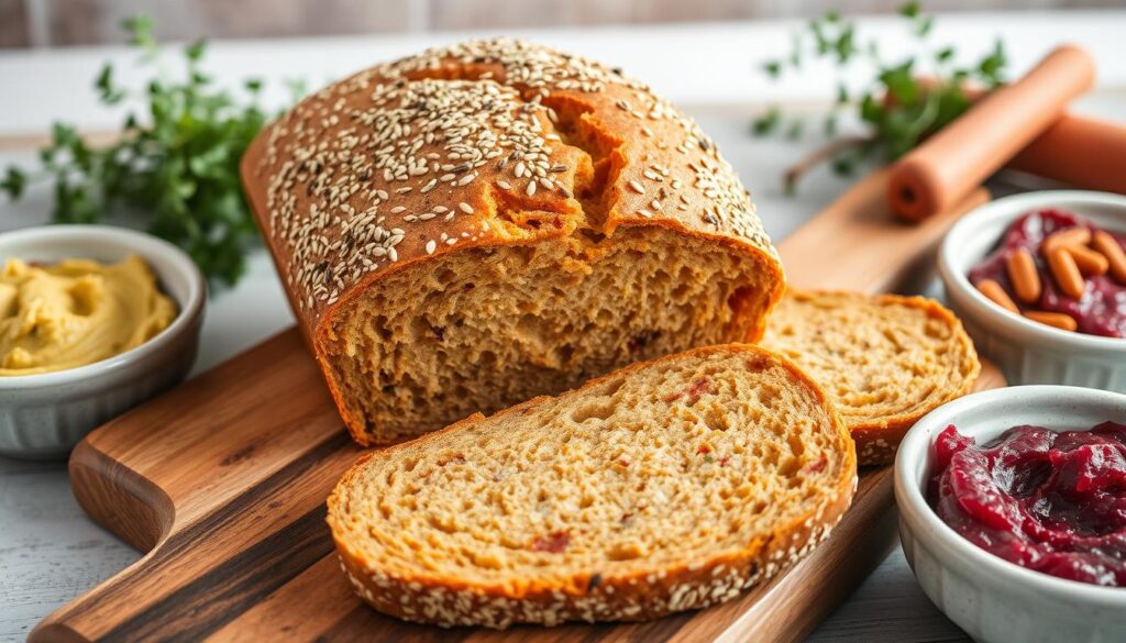 Seeded Miso Sweet Potato Bread