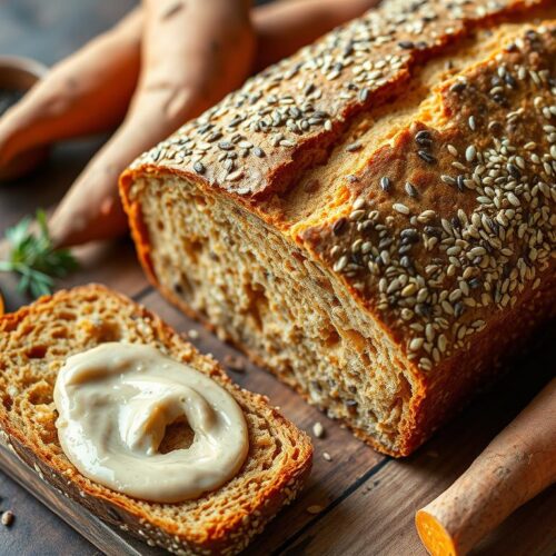 Seeded Miso Sweet Potato Bread Recipe