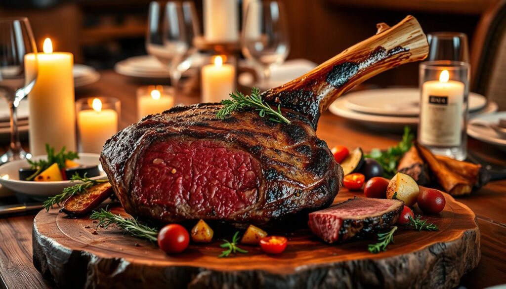 Tomahawk Steak Presentation at Special Occasions