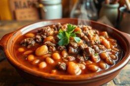 baked beans with ground beef recipe