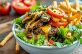 burger bowl recipe