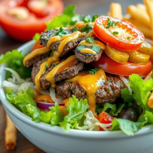 burger bowl recipe