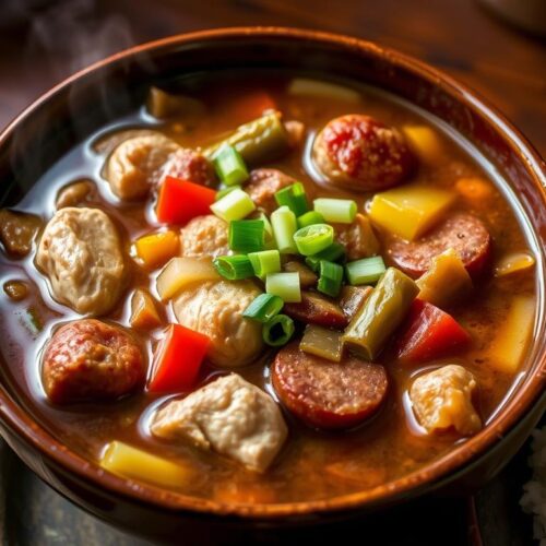 chicken and sausage gumbo recipe