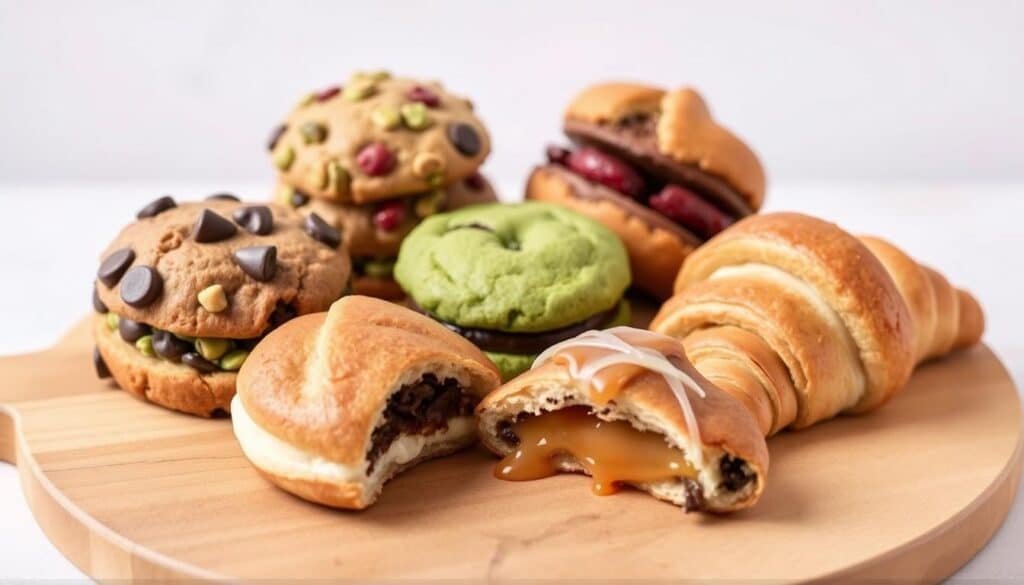 croissant cookie recette variations