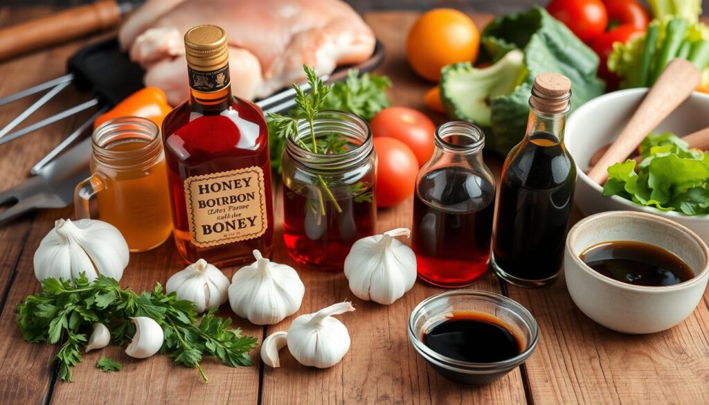 honey bourbon chicken marinade recipe