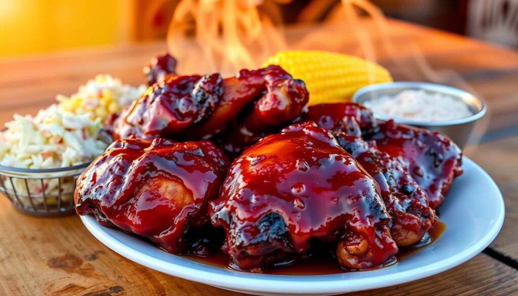 juicy BBQ chicken