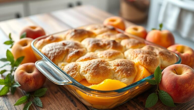 peach cobbler recipe with cake mix