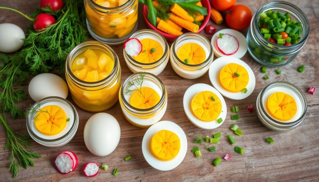 pickled eggs recipe serving suggestions