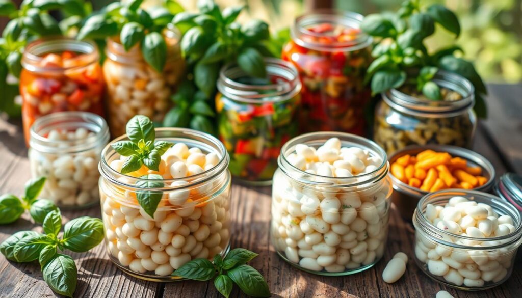 preserving basil dishes