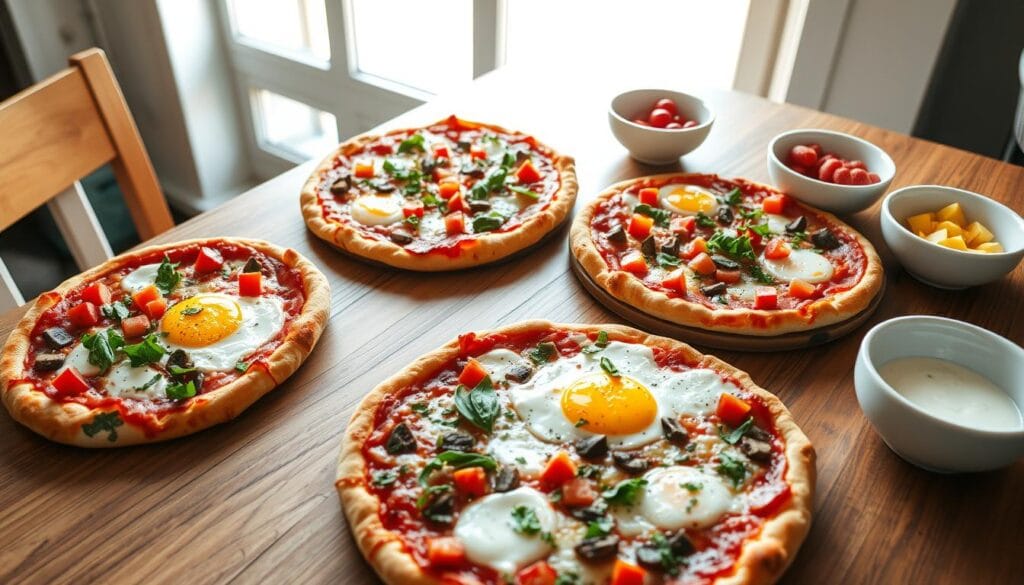 tasty morning pizza meals for young learners