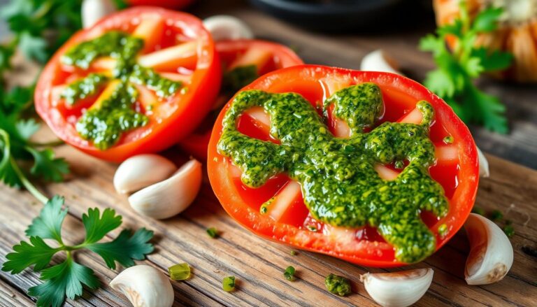 tomato halves chimichurri recipe